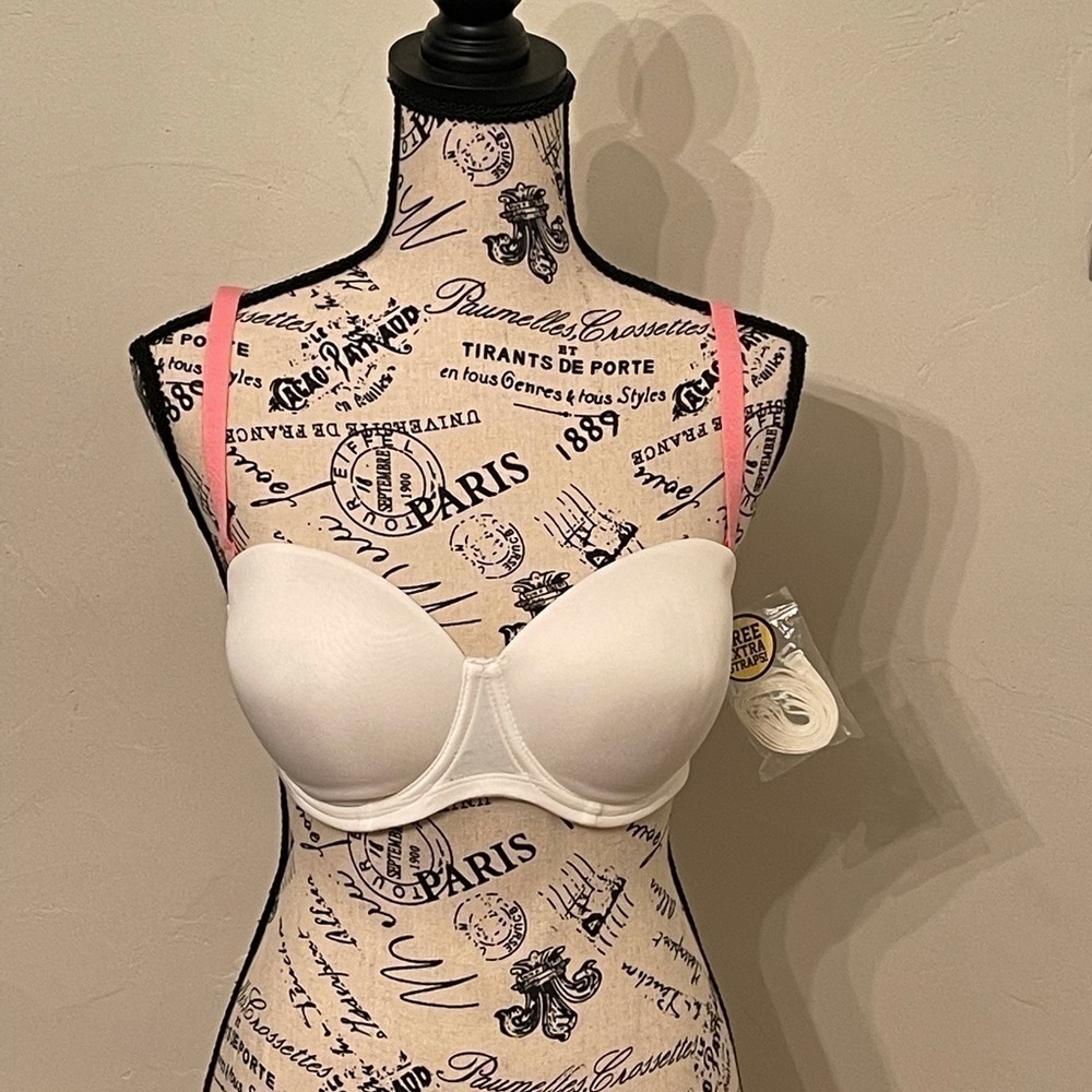 New Fruit of the Loom padded bra with extra straps​​​​​​​​​​​​​​​